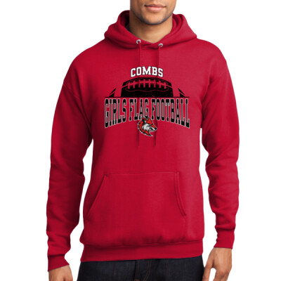 Adult Pullover Hoodie - Combs Flag Football Thumbnail