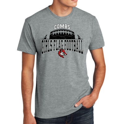 Adult Cotton Blend Tee - Combs Flag Football Thumbnail