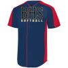 B3VP Youth Full-Button Baseball Jersey Thumbnail